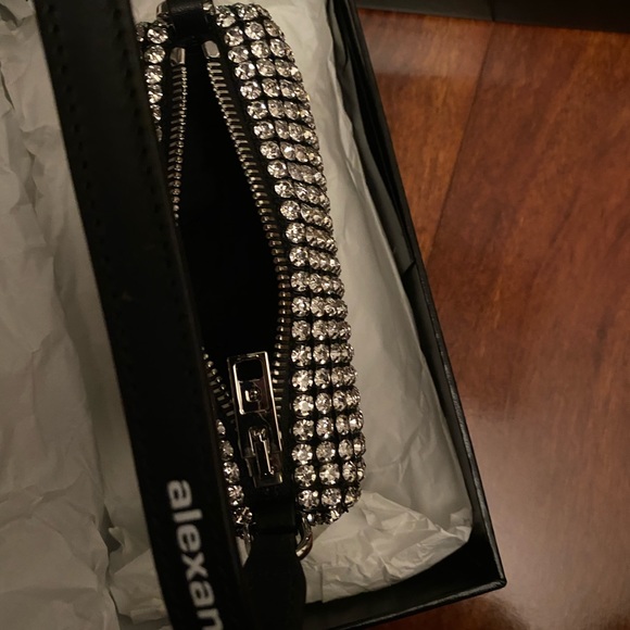 Alexander Wang Bags Alexander Wang Wangloc Micro Pouch Rhinestones